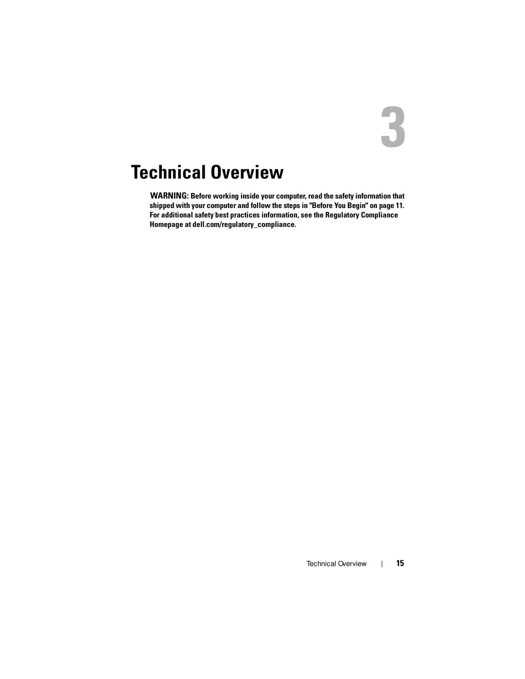 Dell 2330 owner manual Technical Overview 