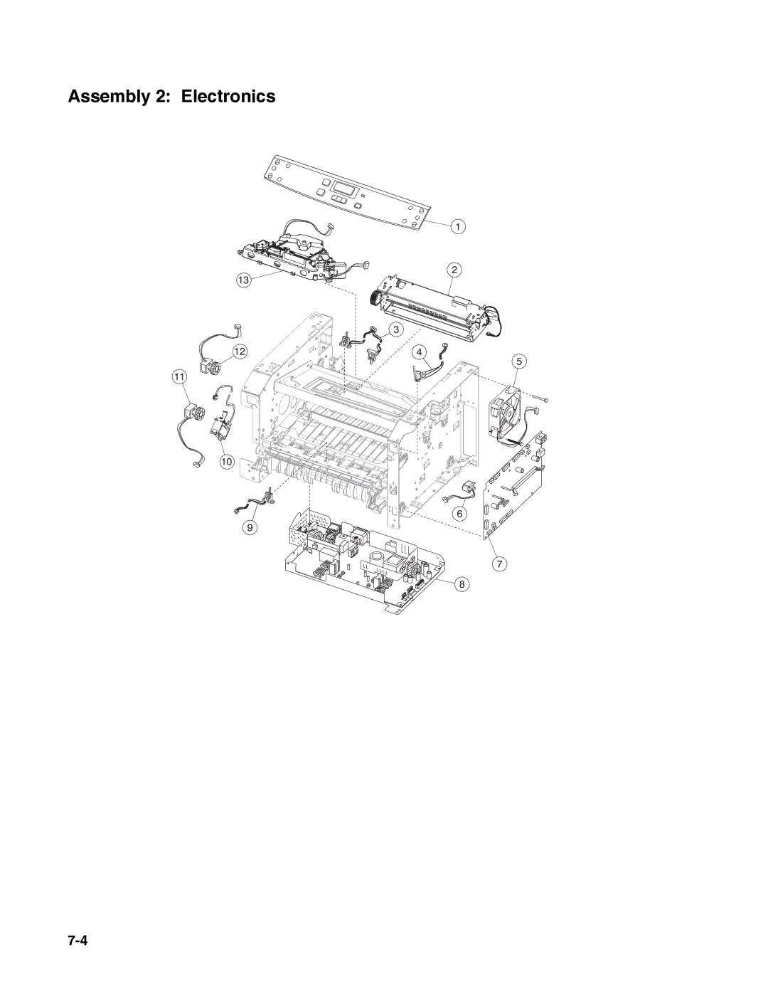 Dell 2330dn service manual Assembly 2 Electronics 