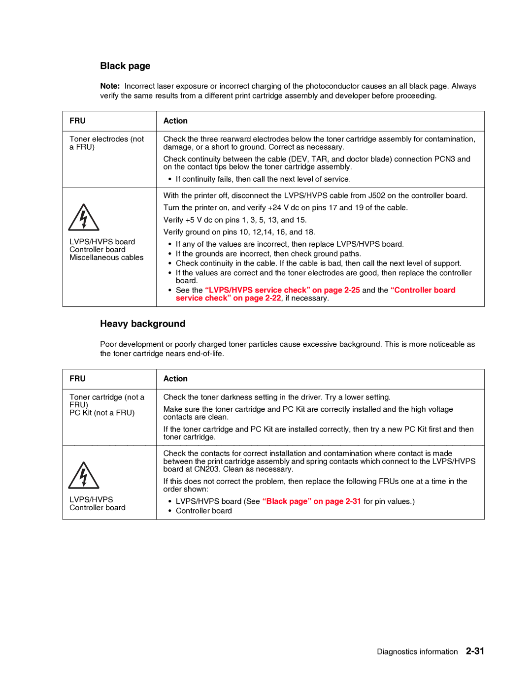 Dell 2330dn service manual Black, Heavy background 