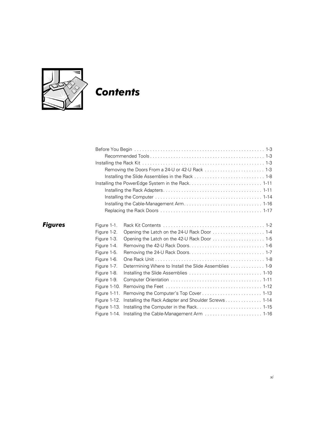 Dell 2400 manual Contents 