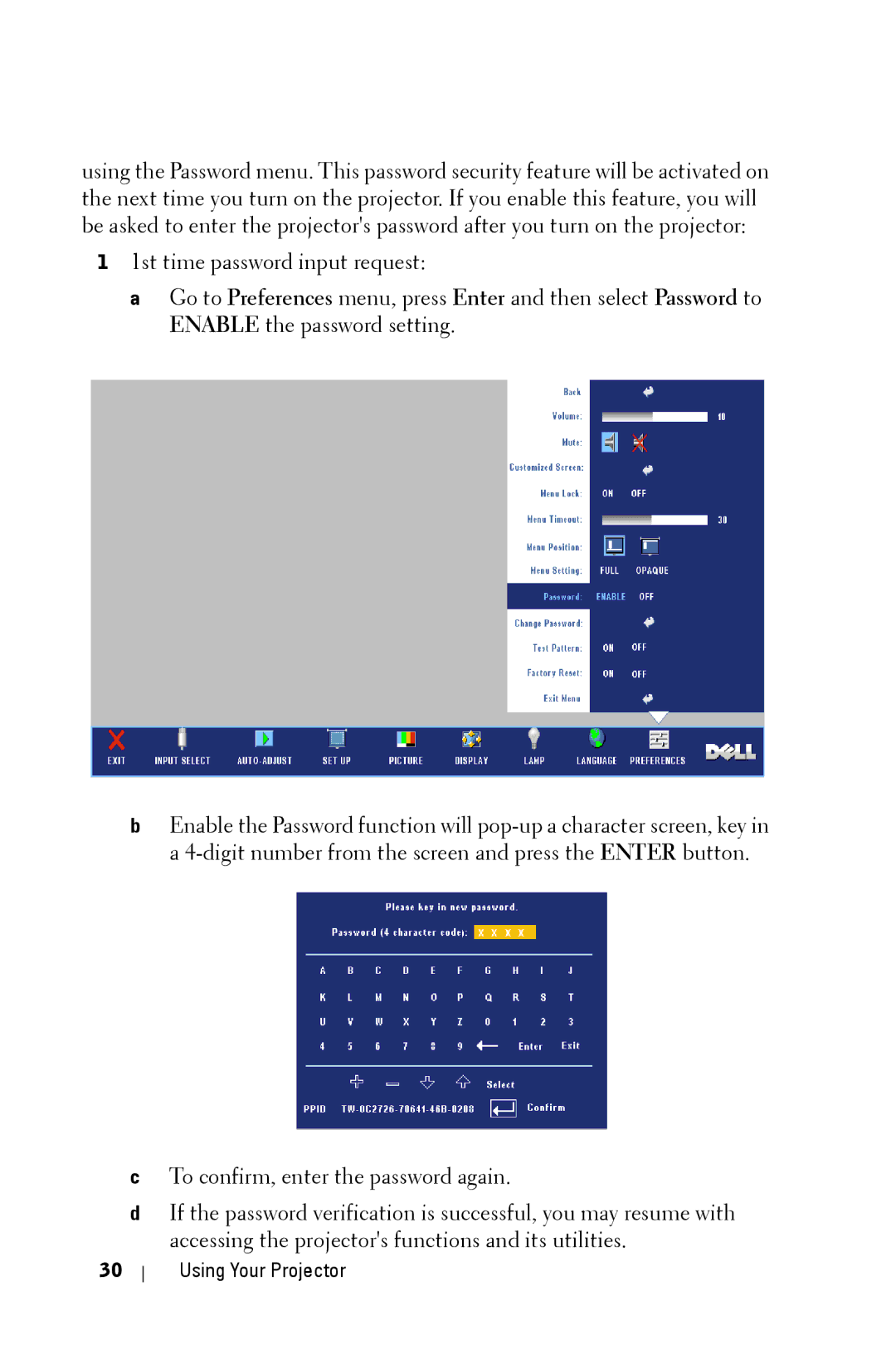 Dell 2400MP owner manual Using Your Projector 