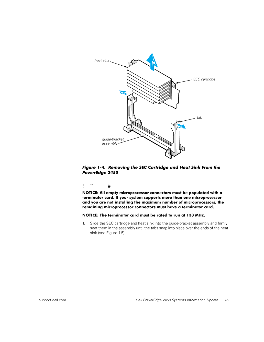 Dell 2450 manual $ % 