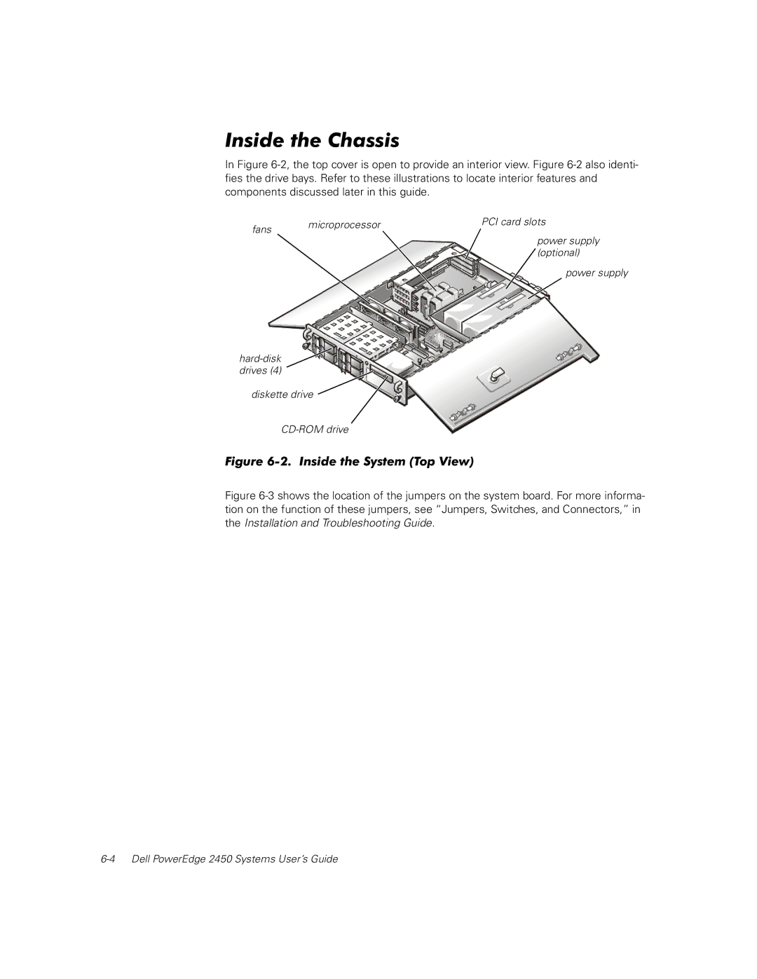 Dell 2450 manual Qvlghwkh&Kdvvlv 