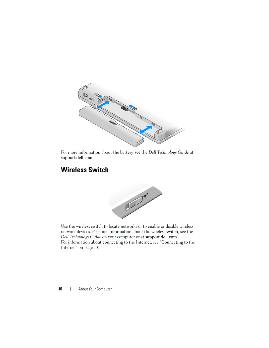 Dell 2510 specifications Wireless Switch 