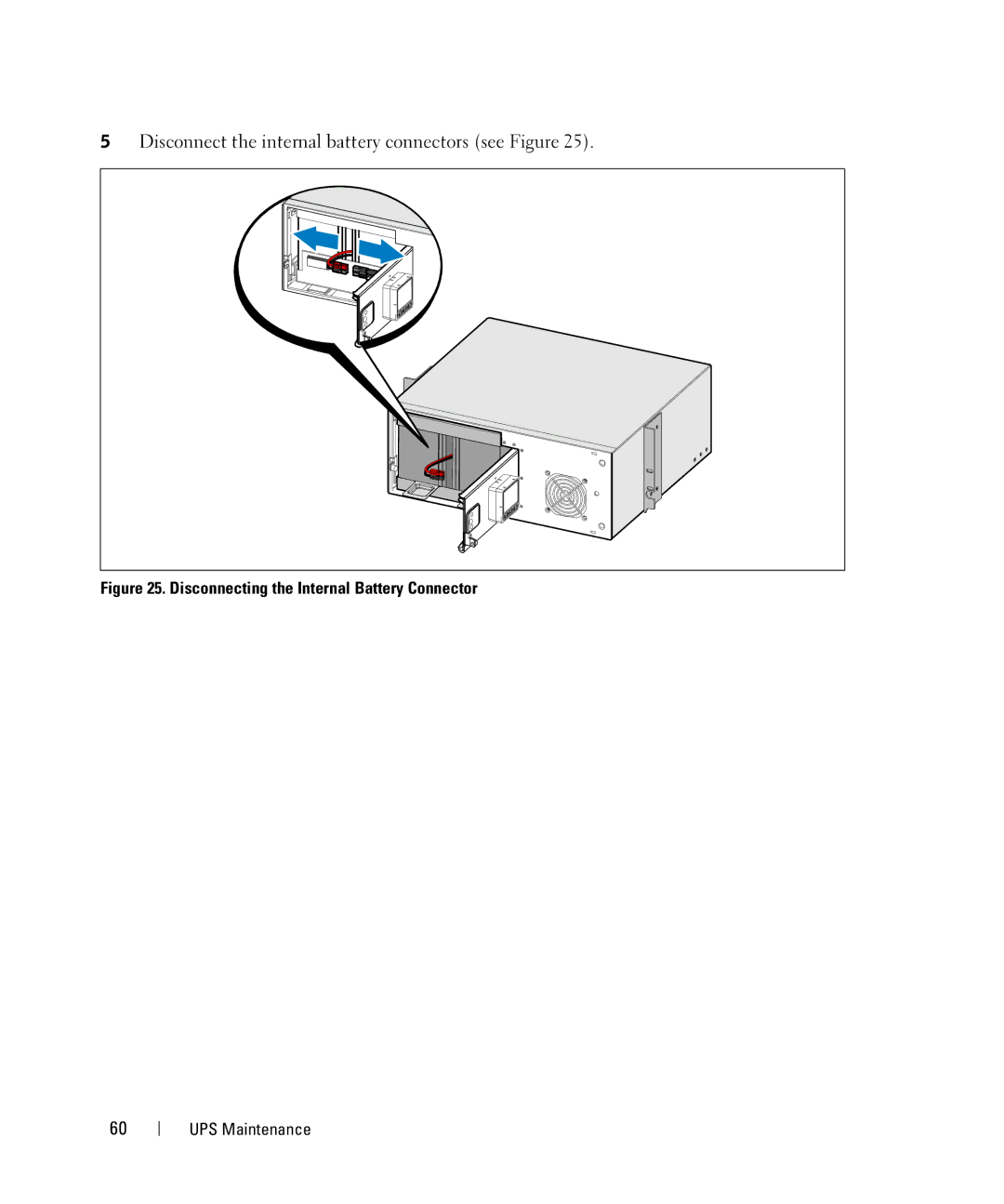 Dell 2700W manual Disconnect the internal battery connectors see Figure 