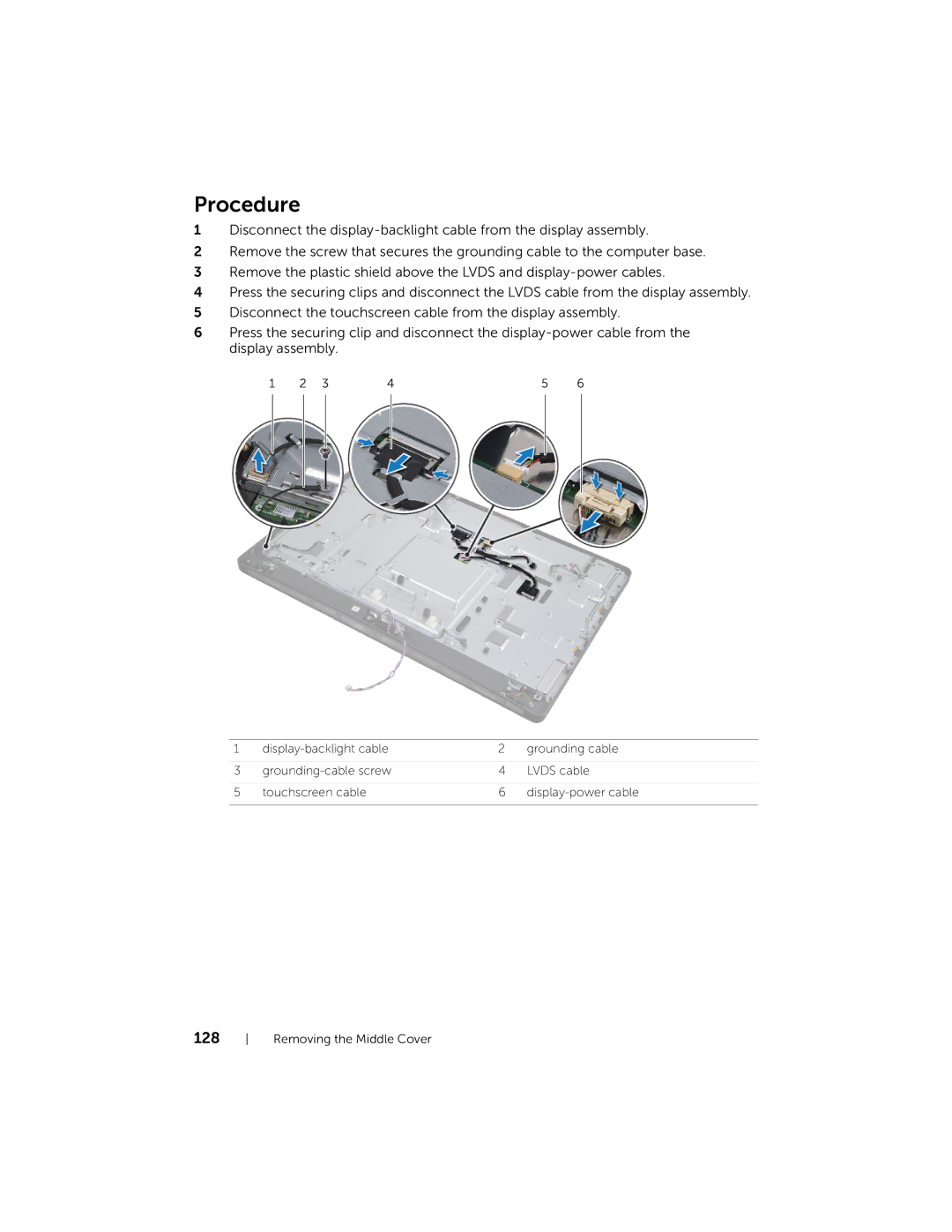 Dell 2710 owner manual Procedure 