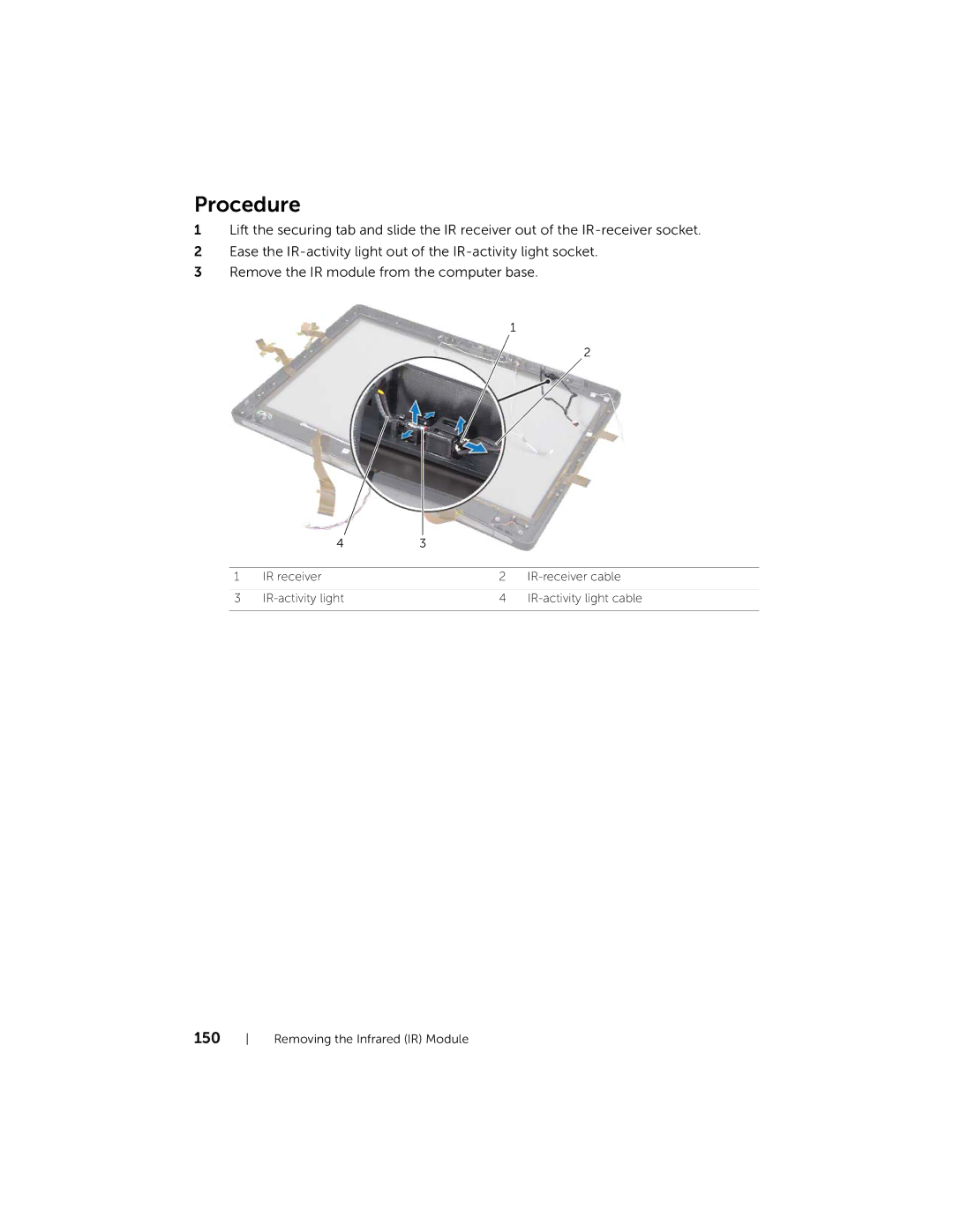 Dell 2710 owner manual Procedure 