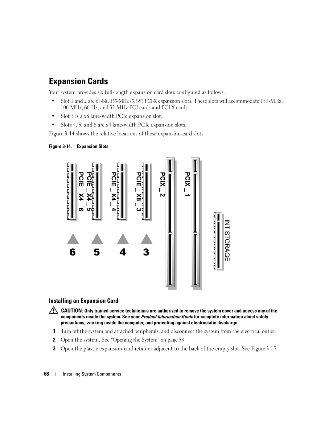 Dell 2900 owner manual Expansion Cards, Installing an Expansion Card 