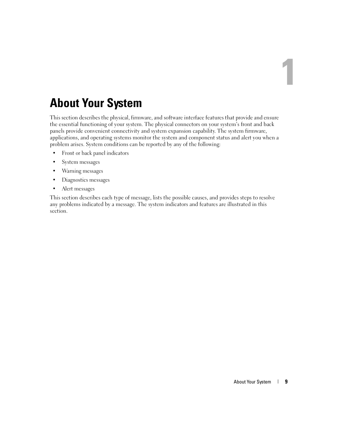 Dell 2900 owner manual About Your System 