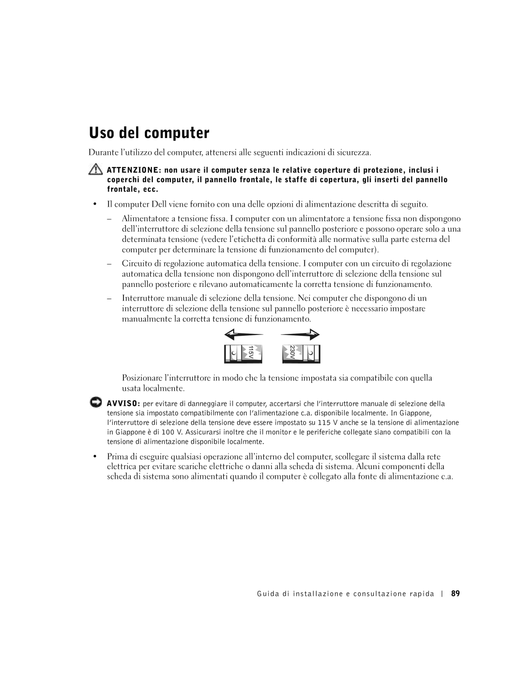 Dell DCT, 2U454 manual Uso del computer 