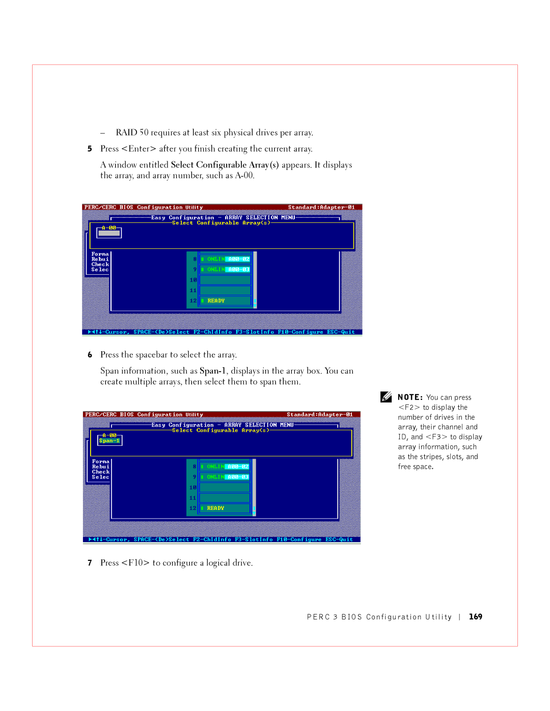 Dell 3 manual 169 