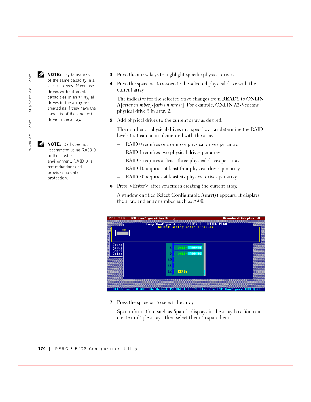 Dell 3 manual 174 