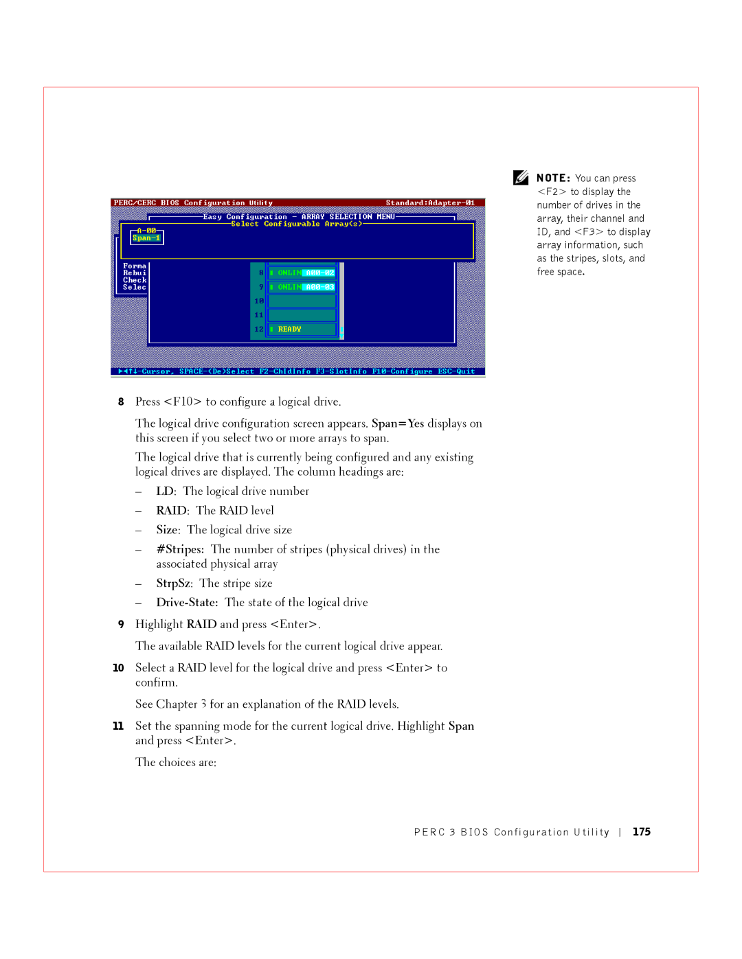 Dell 3 manual 175 