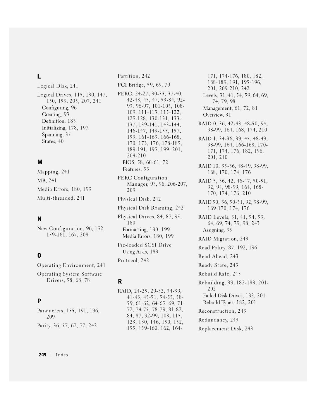 Dell 3 manual 249 