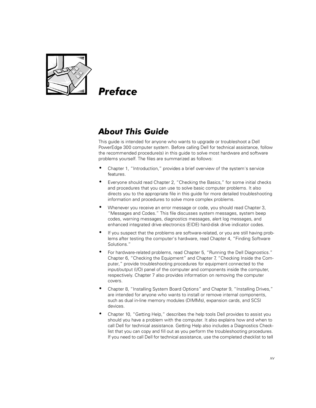 Dell 300 manual Preface, About This Guide 