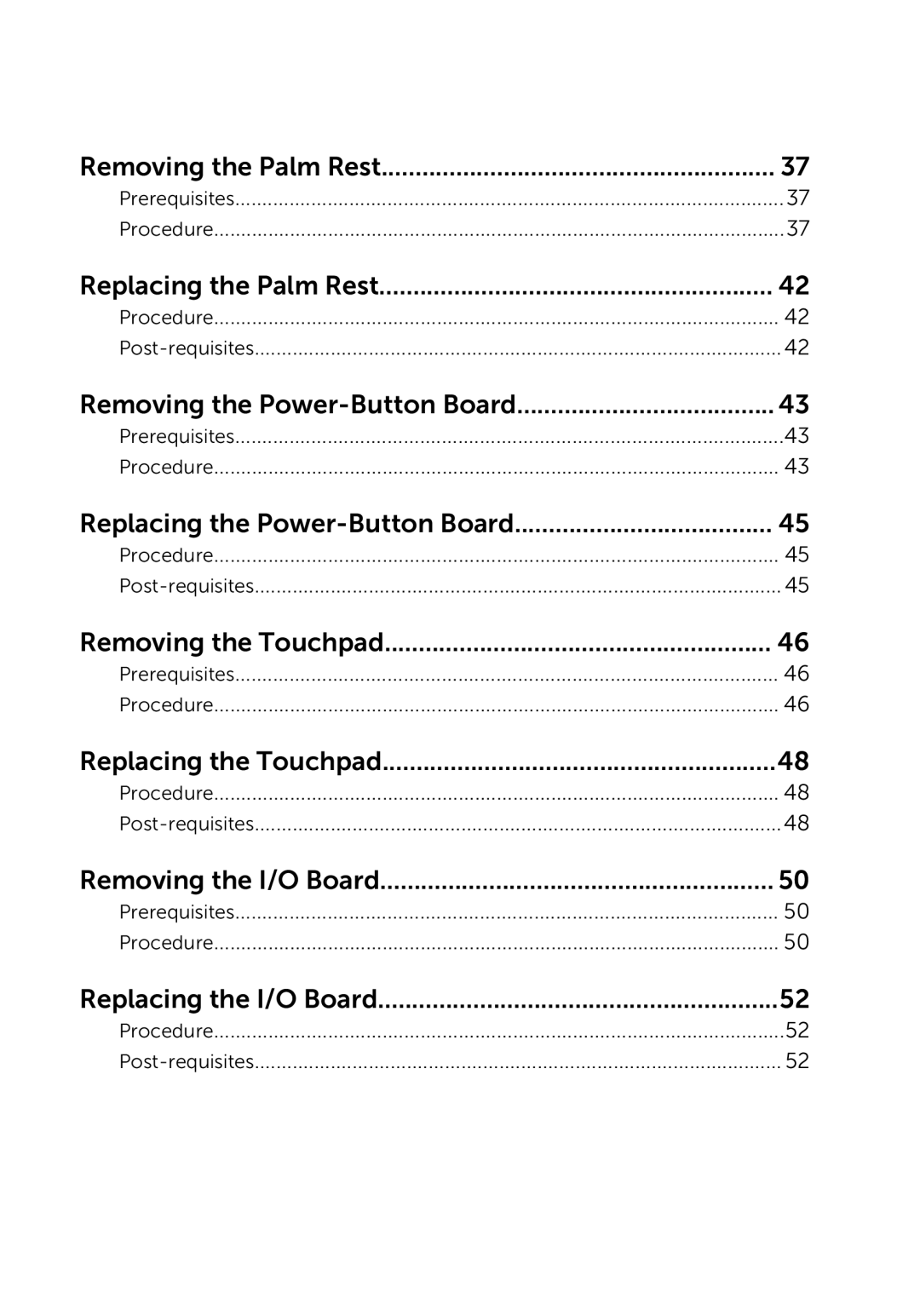 Dell 3000 service manual Removing the Palm Rest 