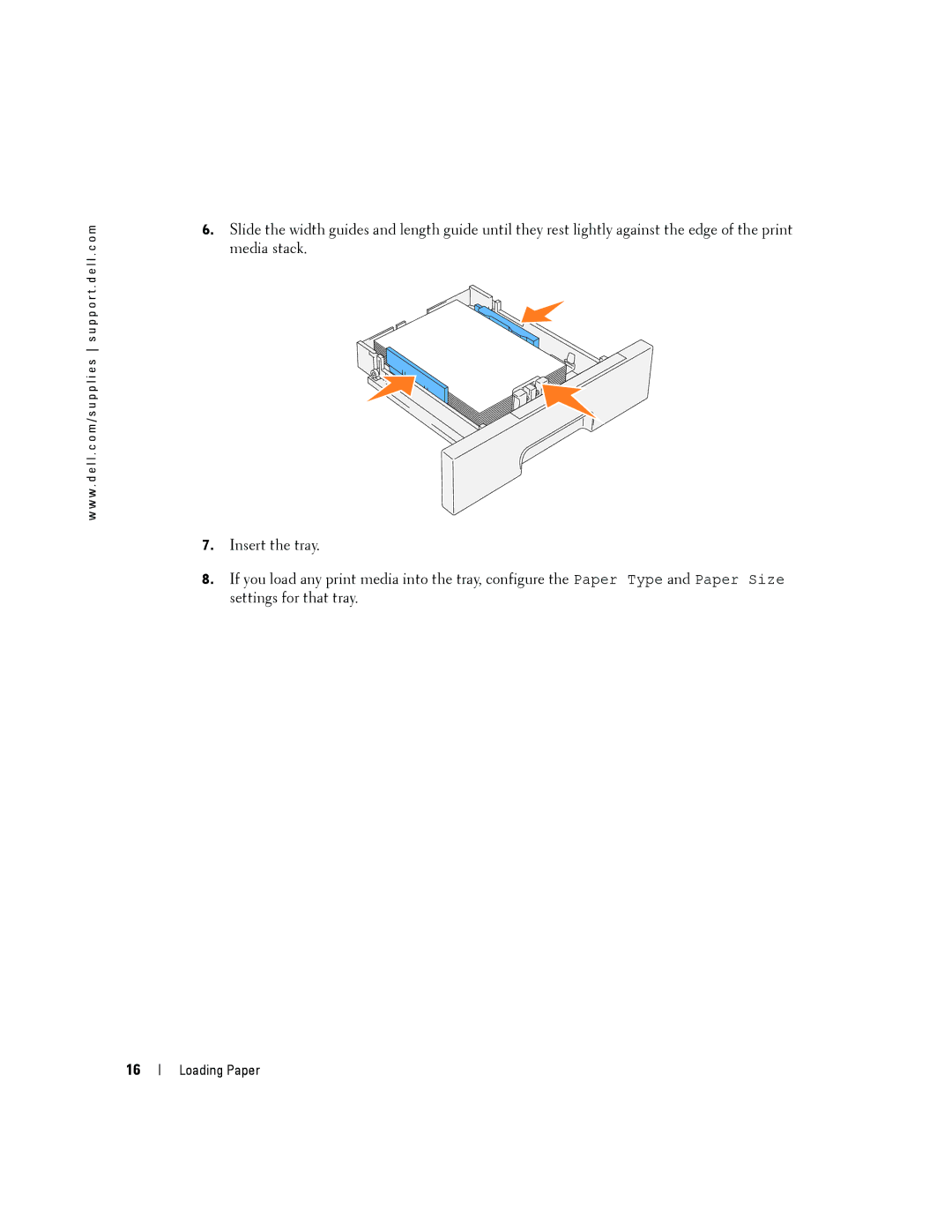 Dell 3000cn owner manual Loading Paper 