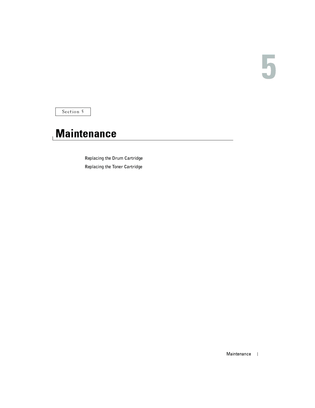 Dell 3000cn owner manual Maintenance 