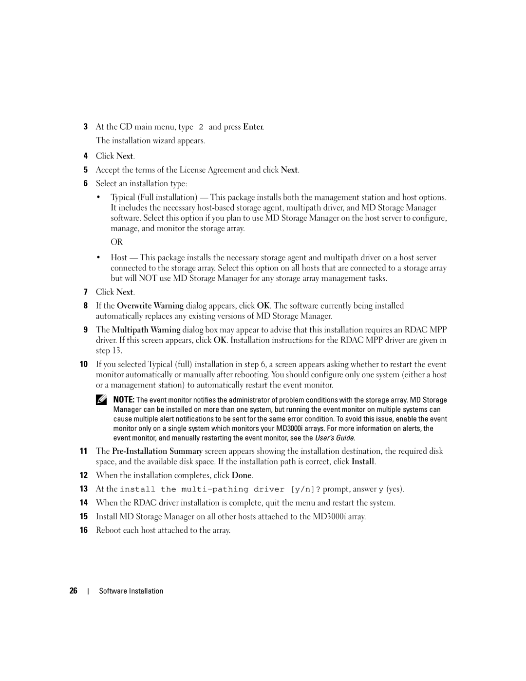 Dell 3000i manual When the installation completes, click Done 