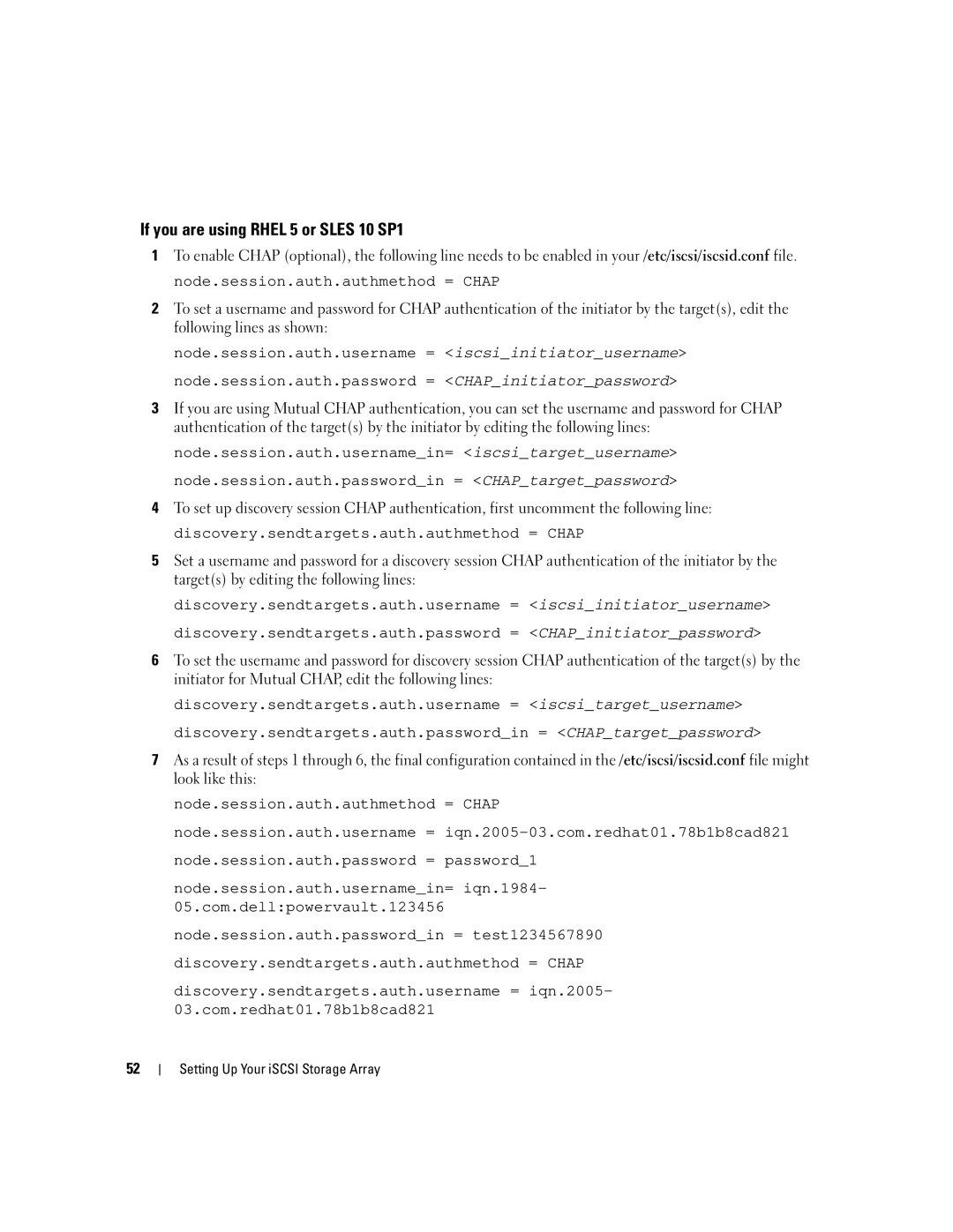 Dell 3000i manual If you are using Rhel 5 or Sles 10 SP1 