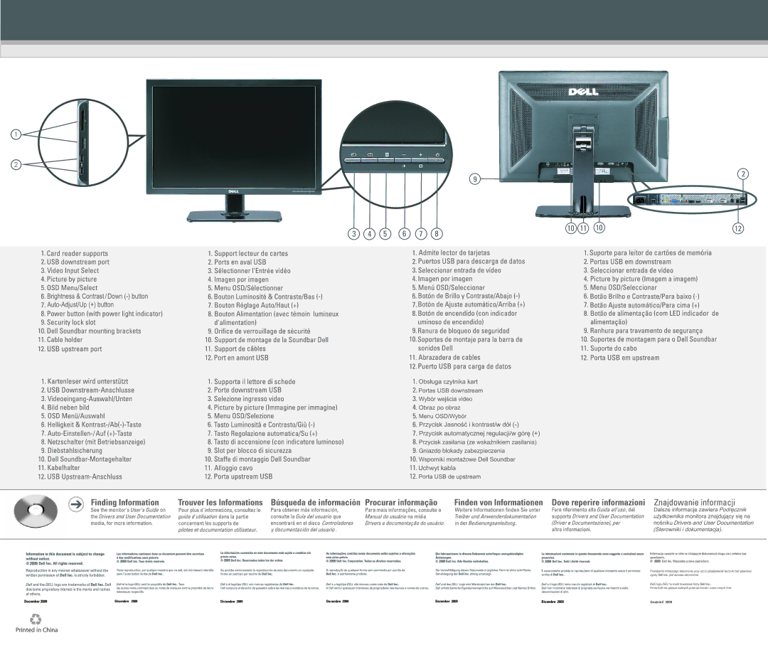 Dell 3008WFP manual 