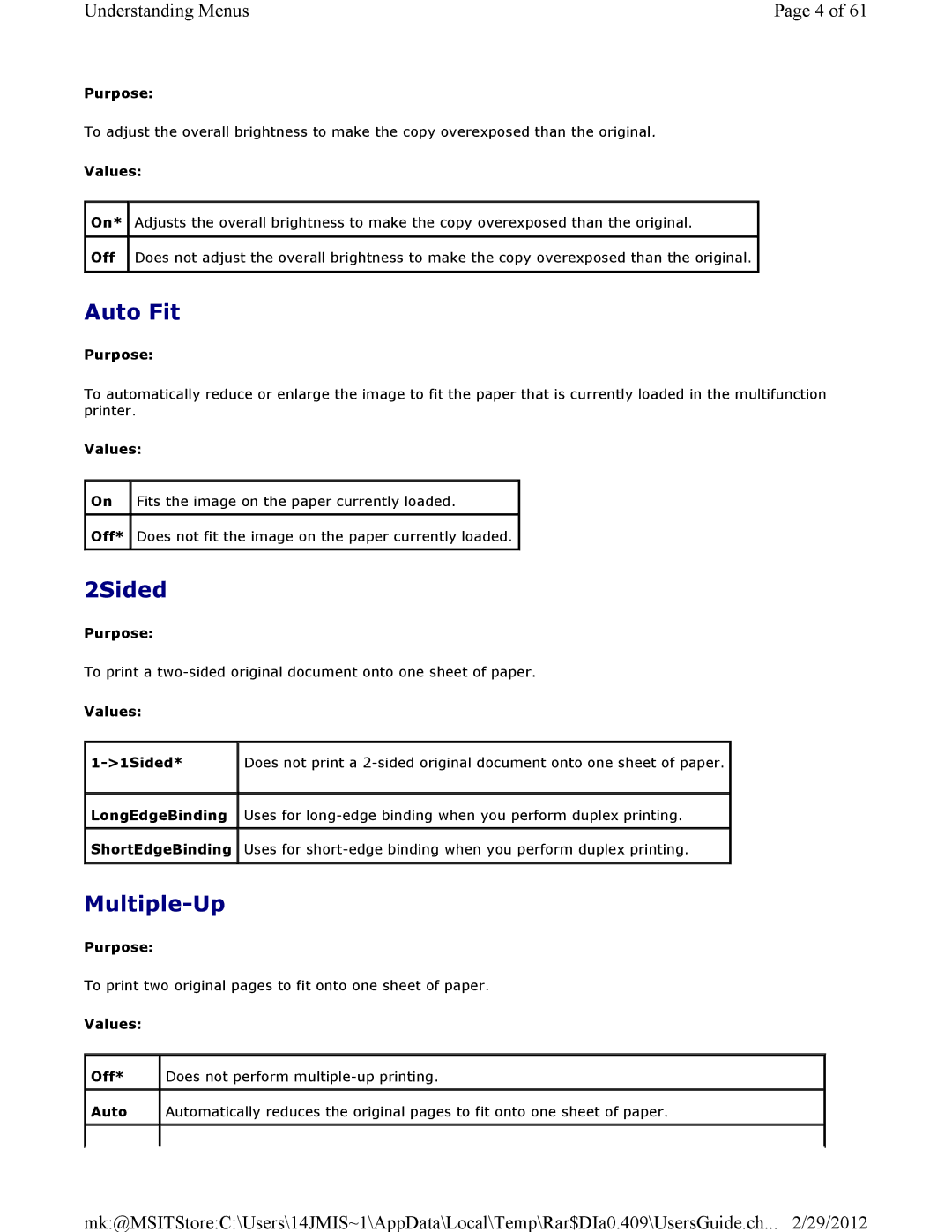 Dell 3115CN manual Auto Fit 