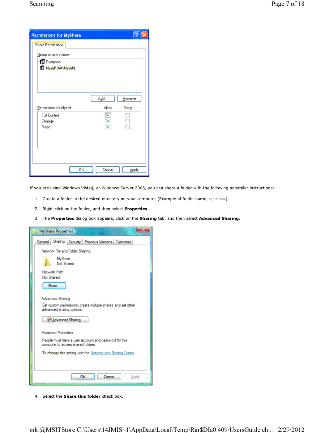 Dell 3115CN manual Scanning 