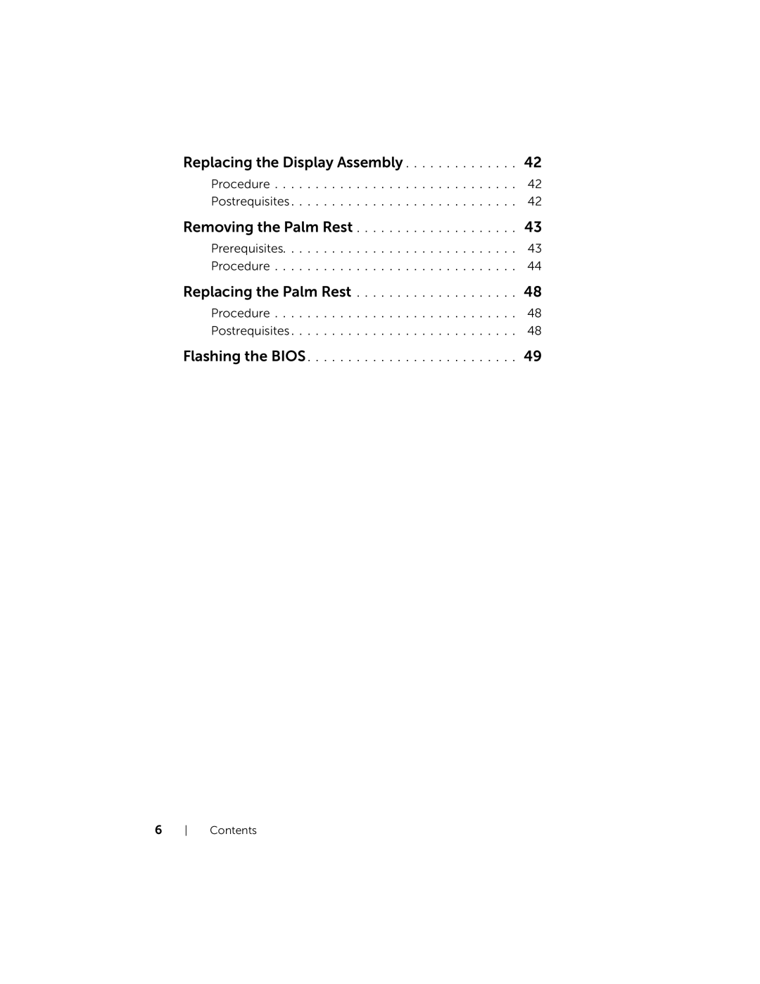 Dell 3137, P19T001 owner manual Replacing the Display Assembly 