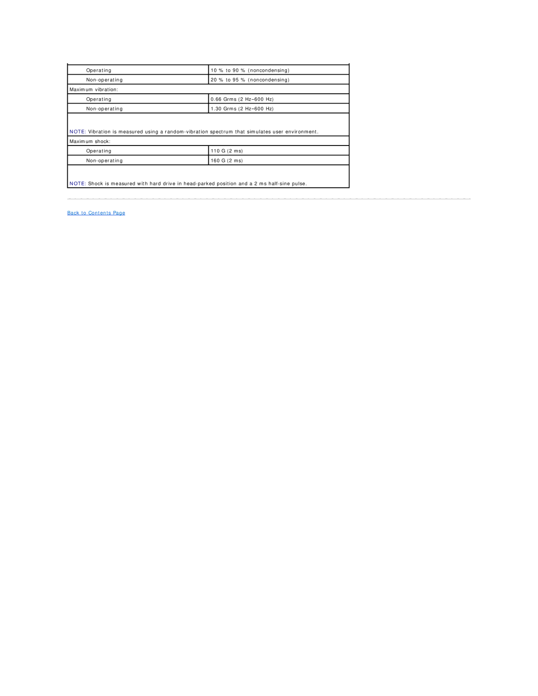 Dell 3400 specifications Back to Contents 