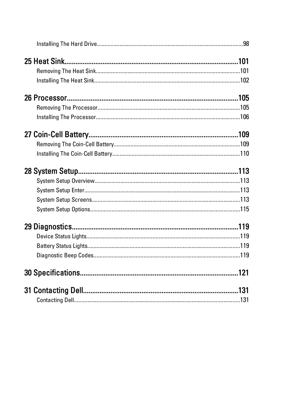 Dell 3450 owner manual 101 