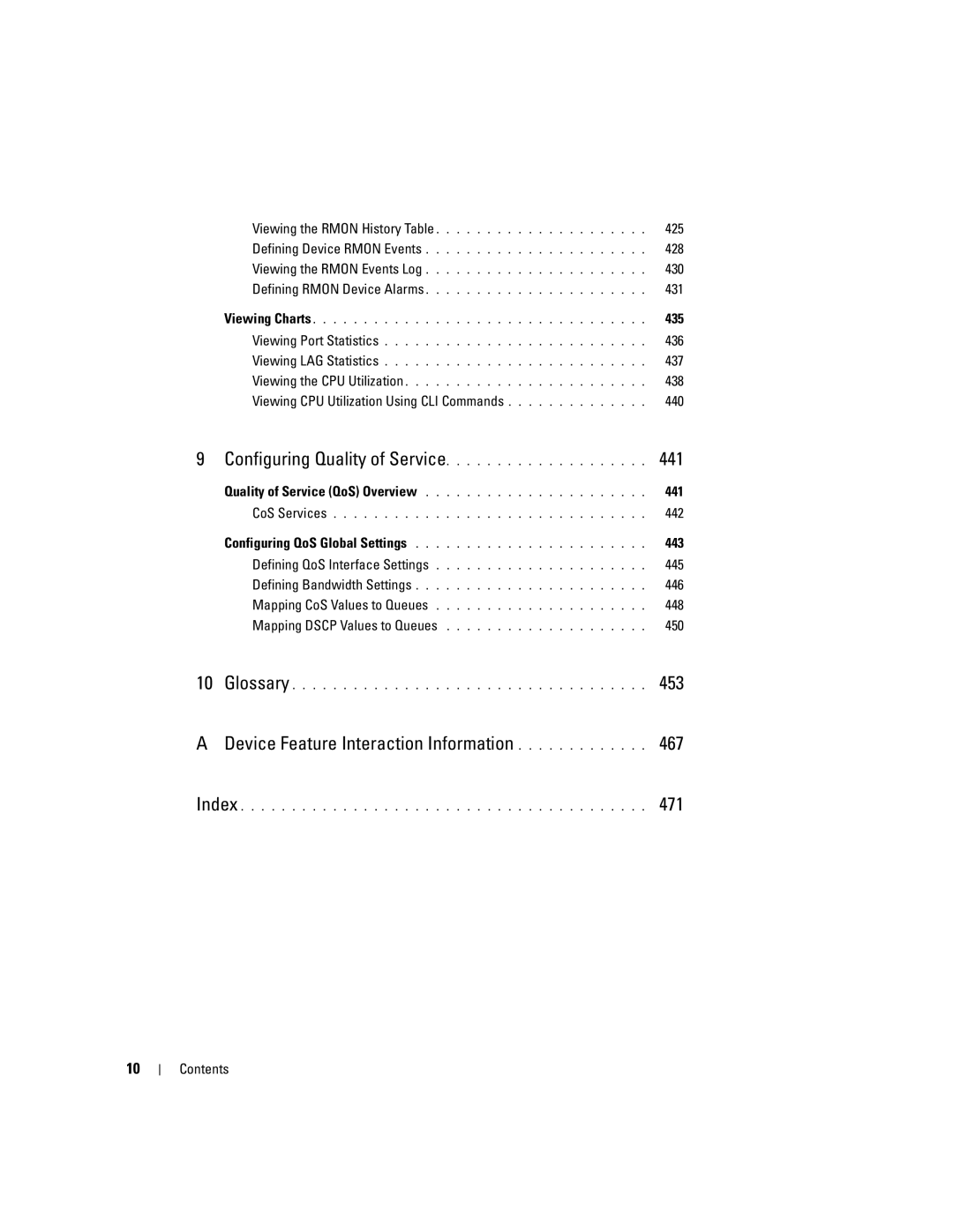 Dell 3548 manual Device Feature Interaction Information 