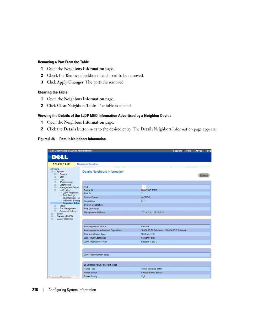 Dell 3548 manual 218 