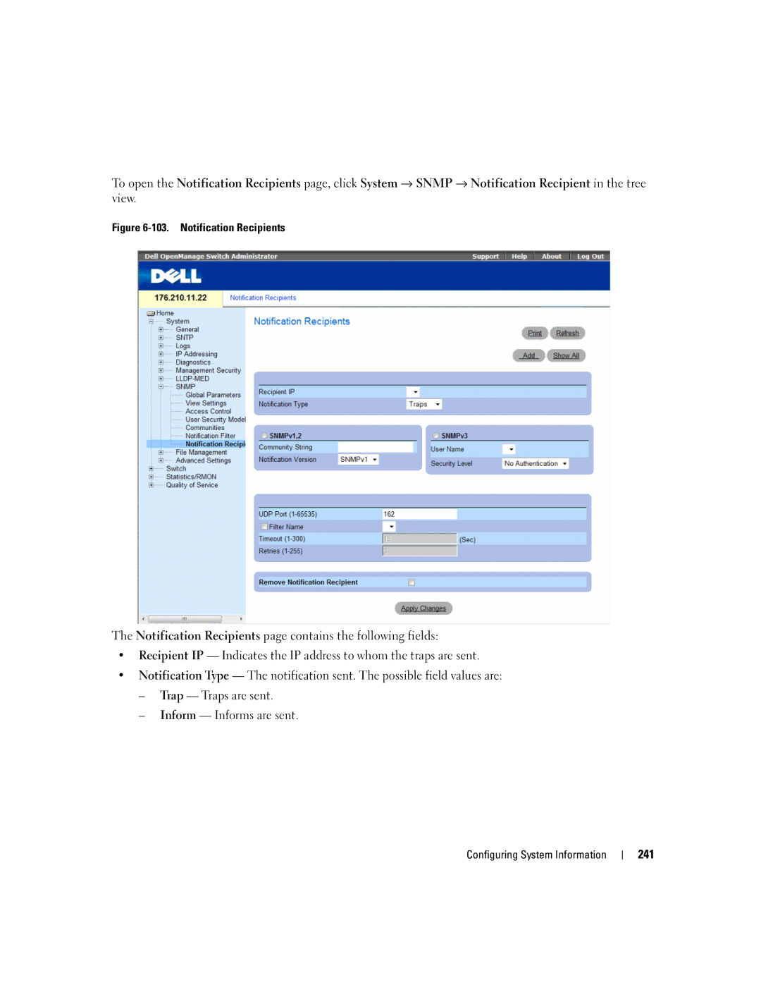 Dell 3548 manual 241 