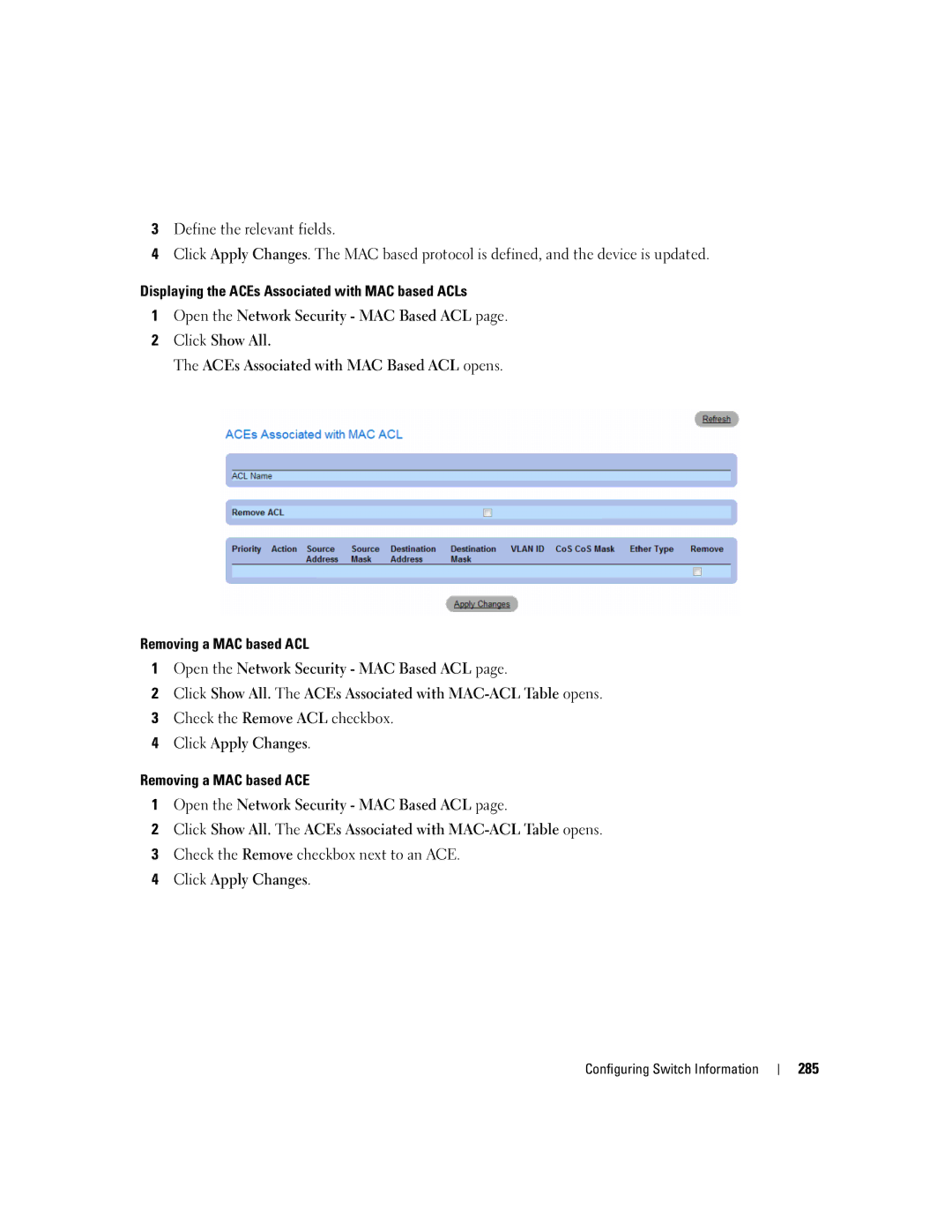 Dell 3548 manual 285 