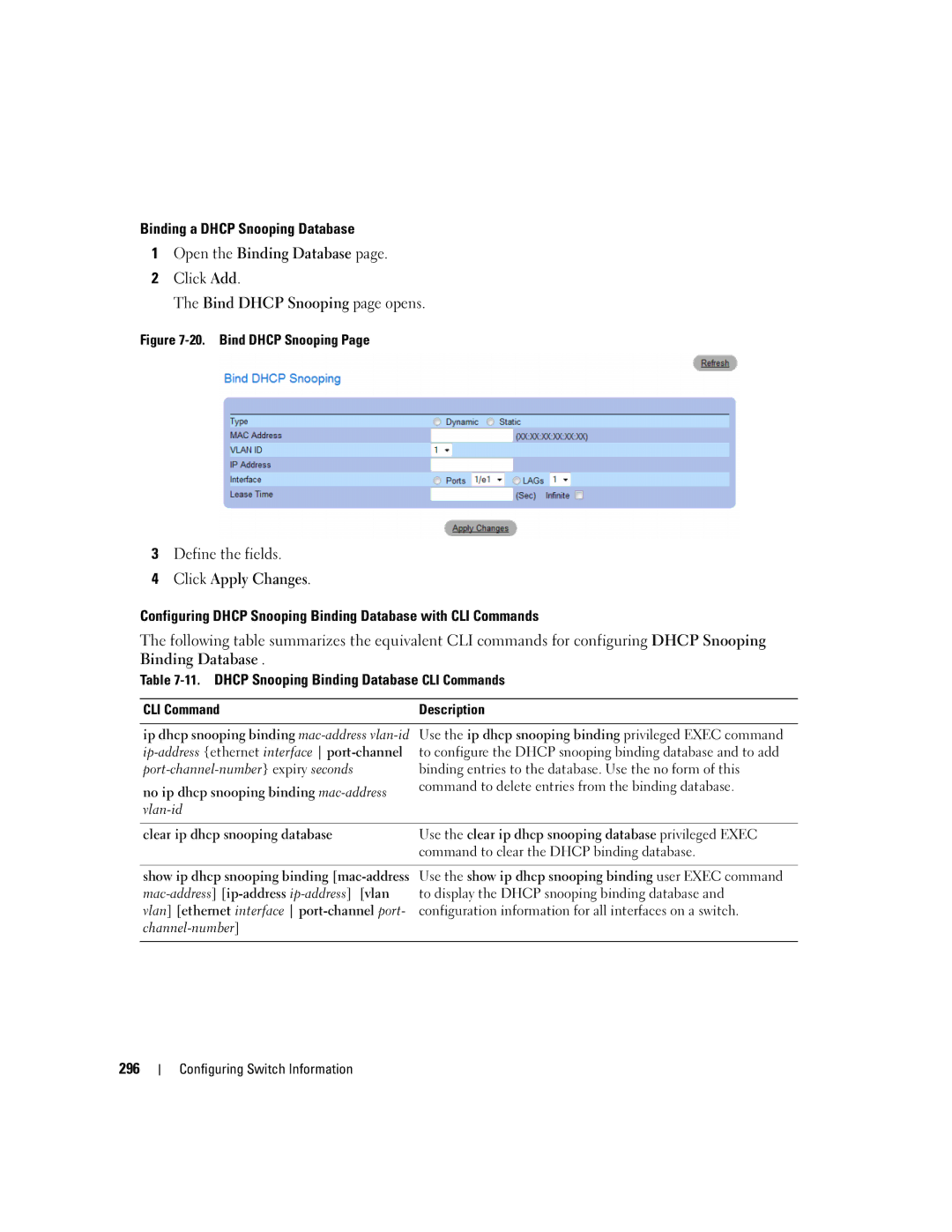 Dell 3548 manual 296 