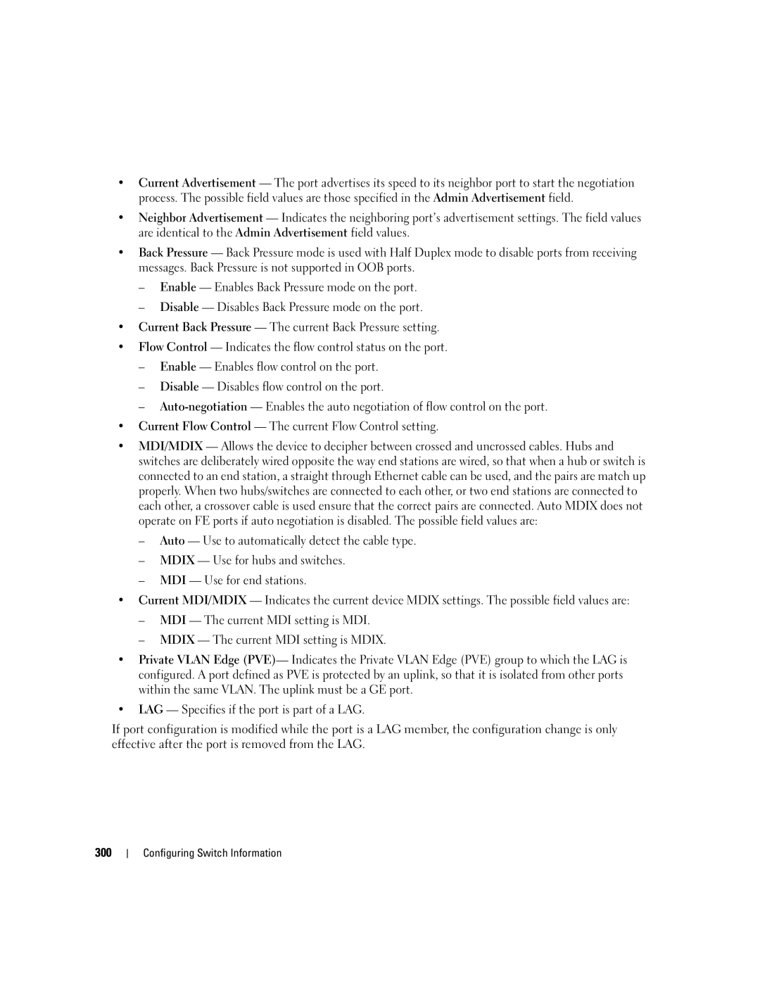 Dell 3548 manual Configuring Switch Information 