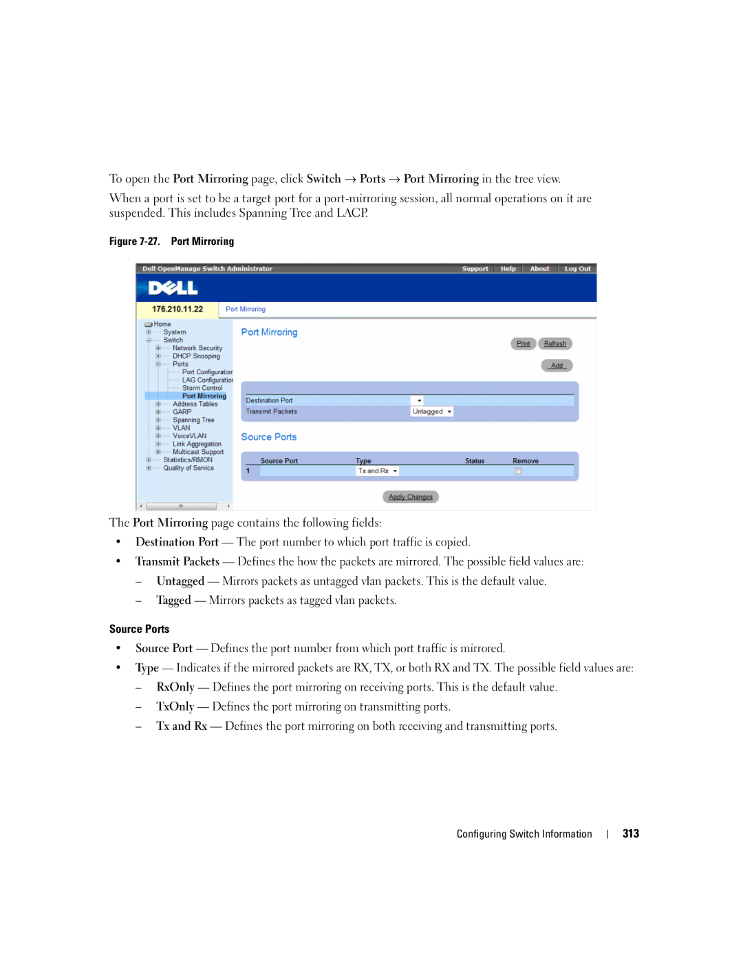 Dell 3548 manual 313 