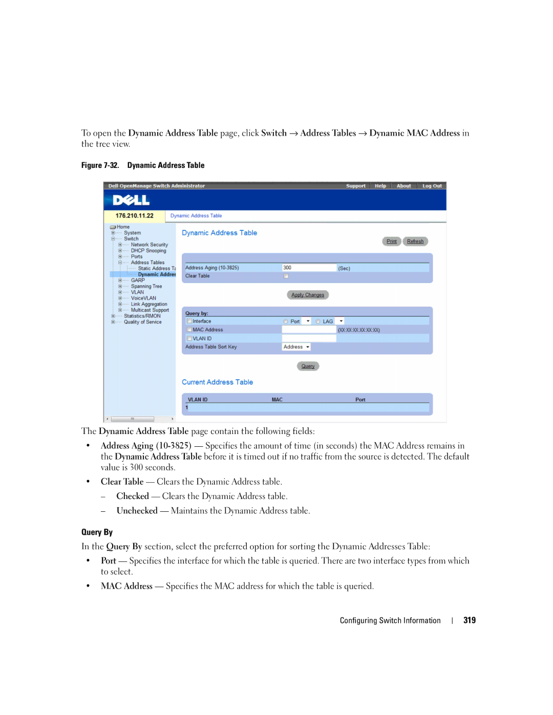 Dell 3548 manual 319 