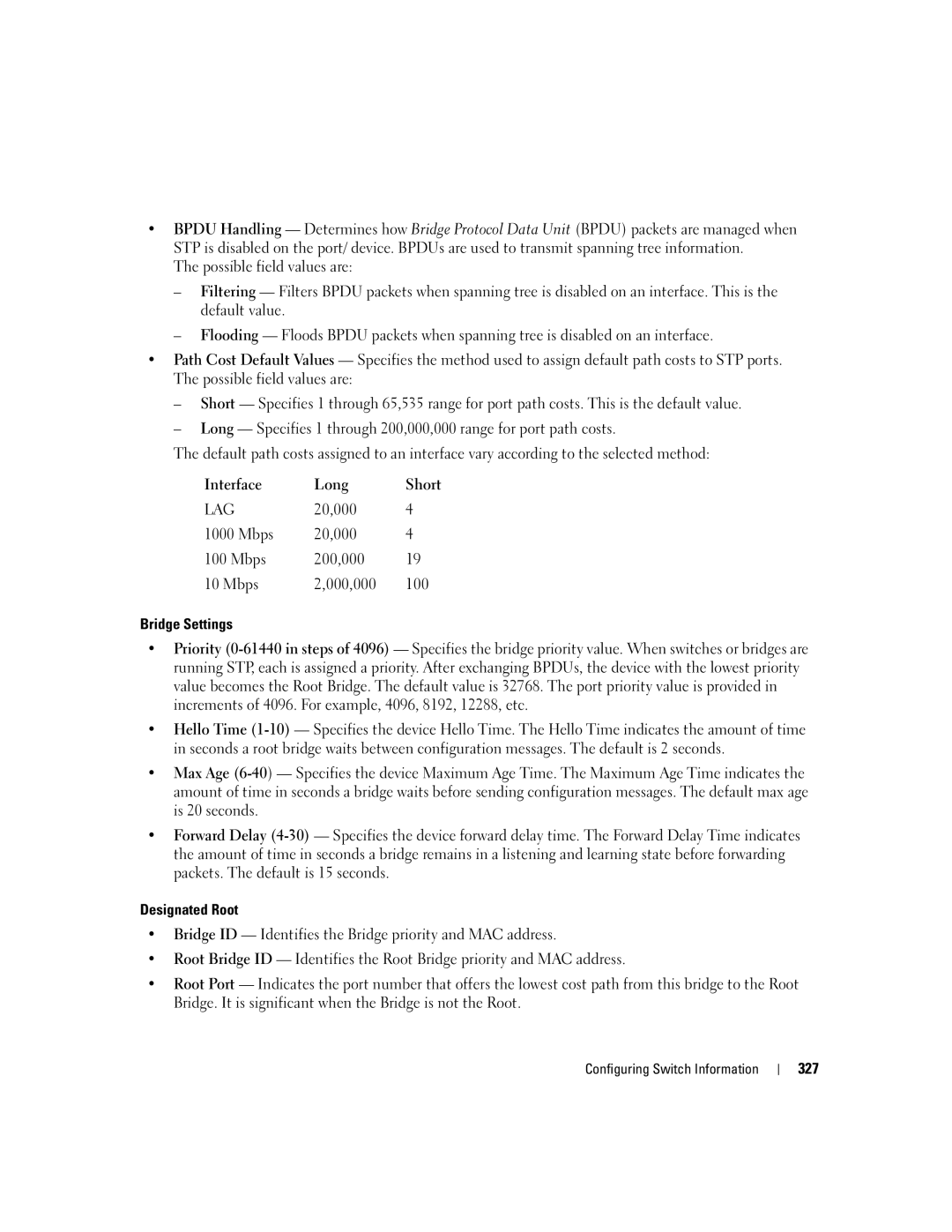 Dell 3548 manual Lag 