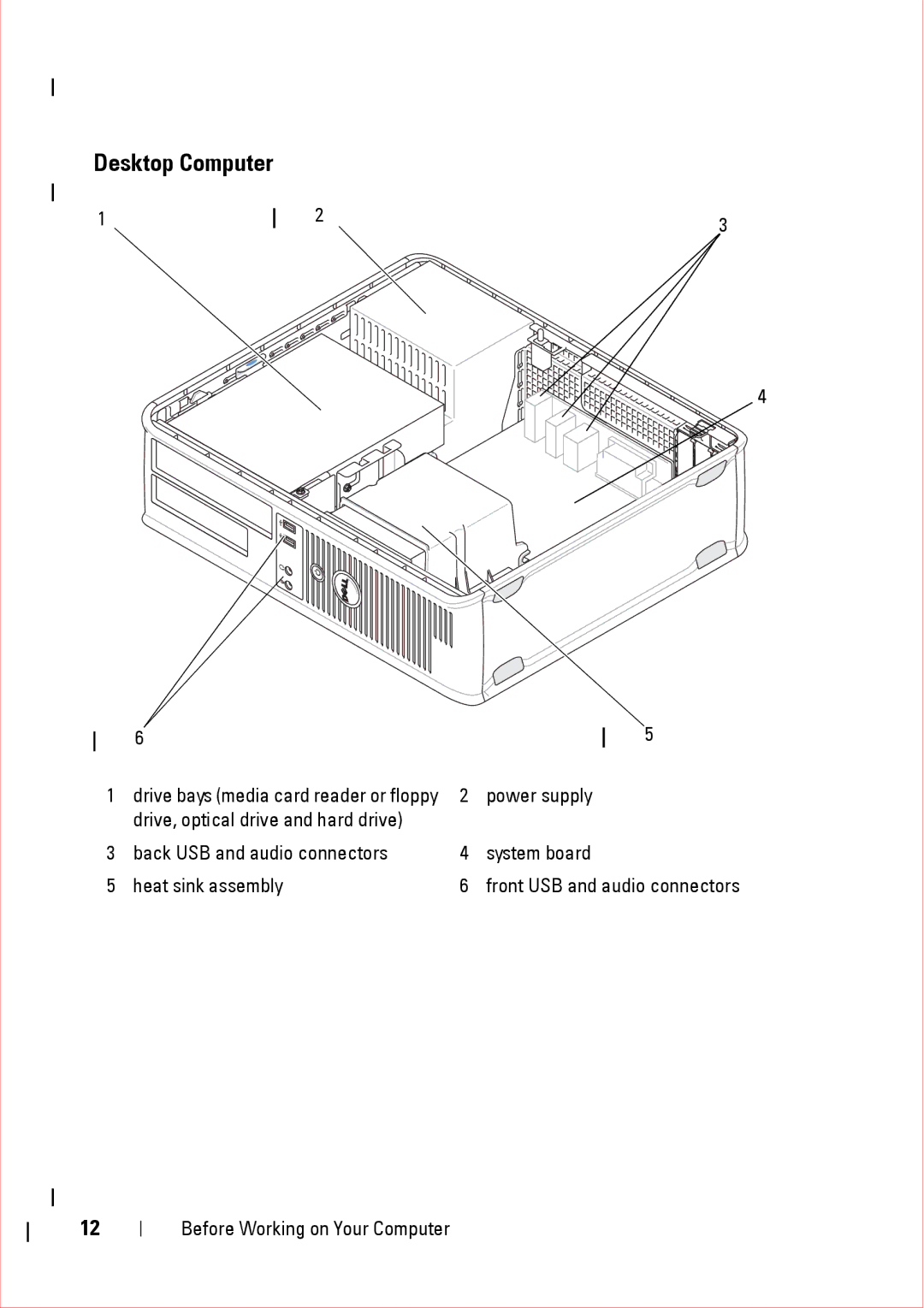 Dell 360 service manual Desktop Computer 