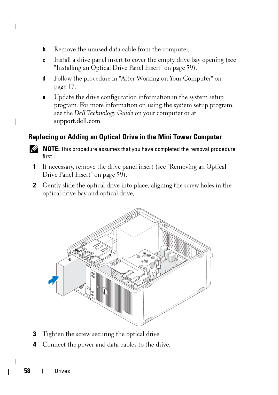 Dell 360 service manual Drives 