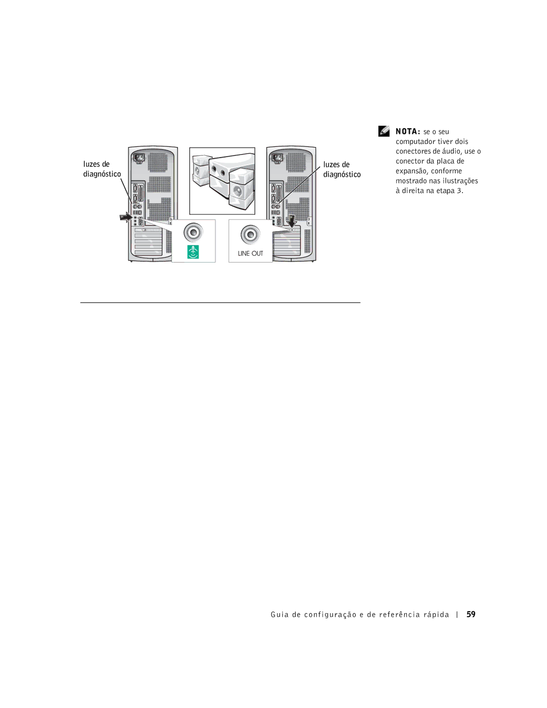 Dell 38WYD manual Guia de configuração e de referência rápida 