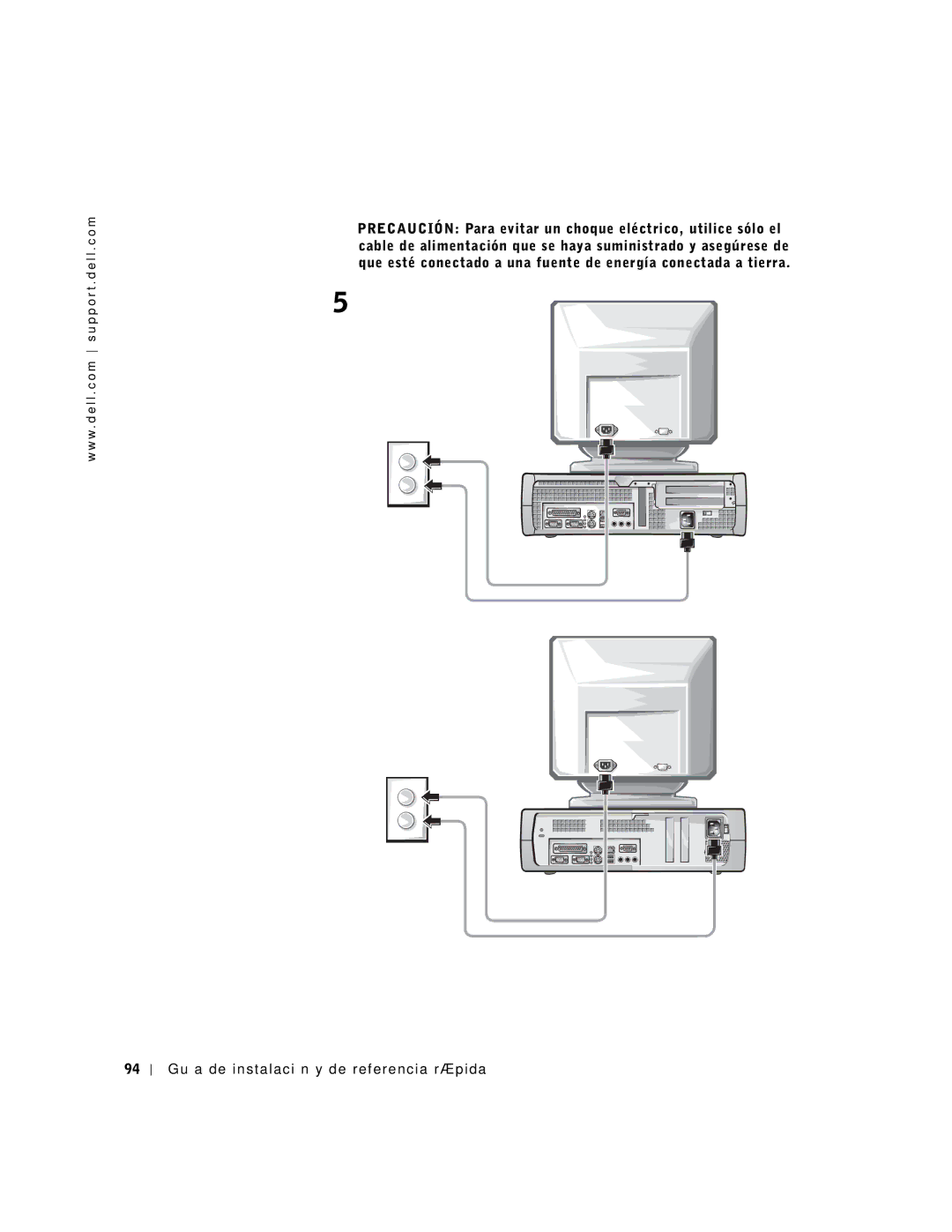 Dell 38WYD manual W . d e l l . c o m s u p p o r t . d e l l . c o m 