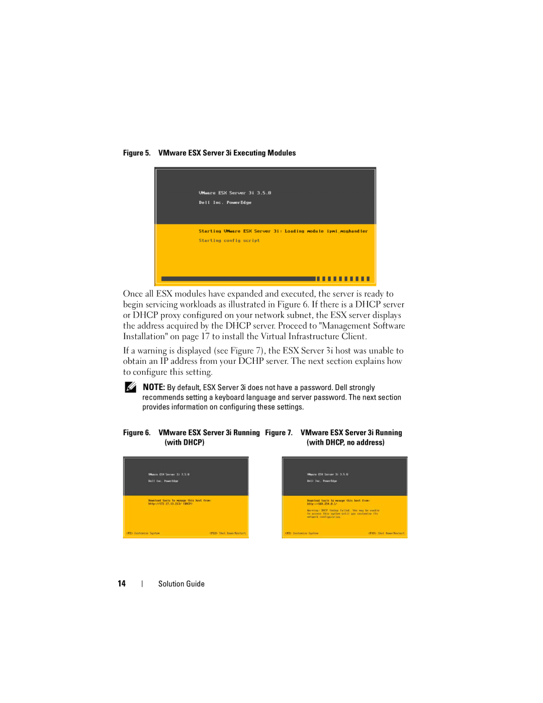 Dell 3i manual With Dhcp With DHCP, no address Solution Guide 