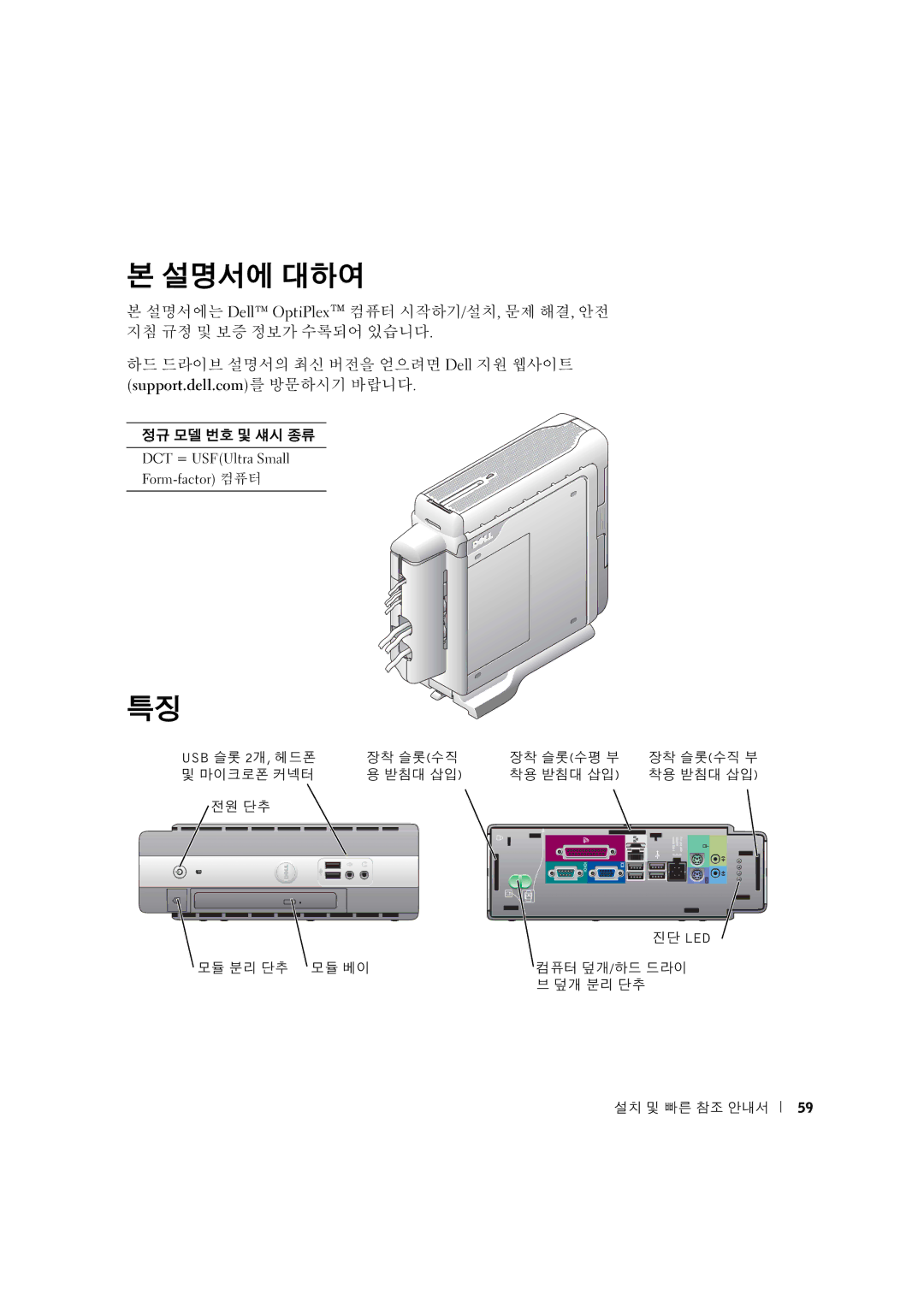 Dell 3U083 manual 설명서에 대하여 