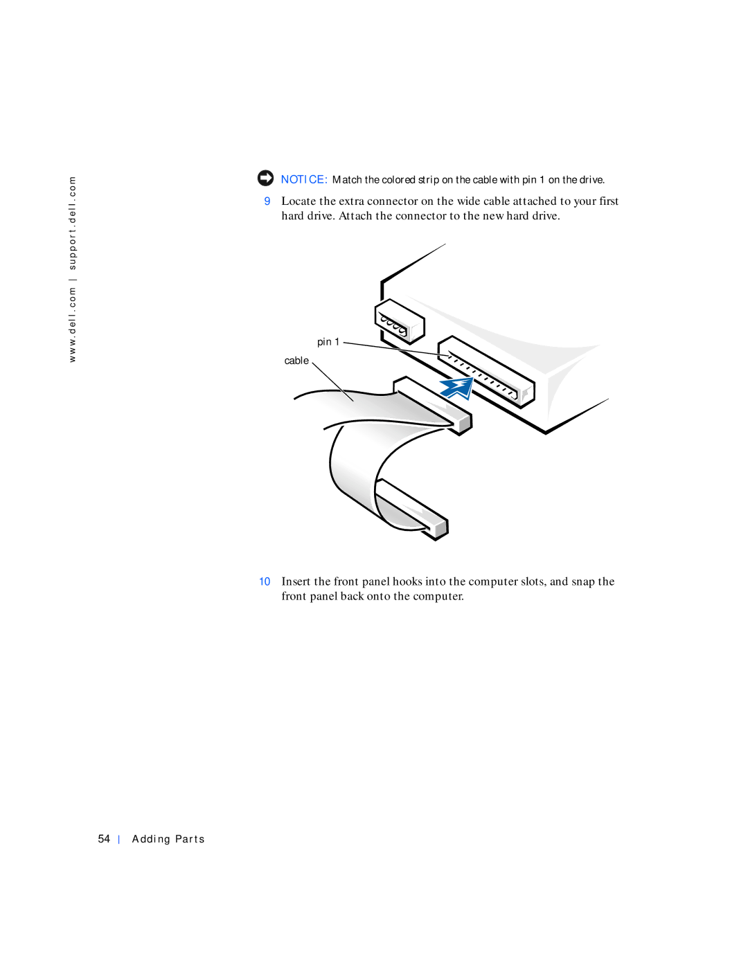 Dell 4100 manual Pin Cable 