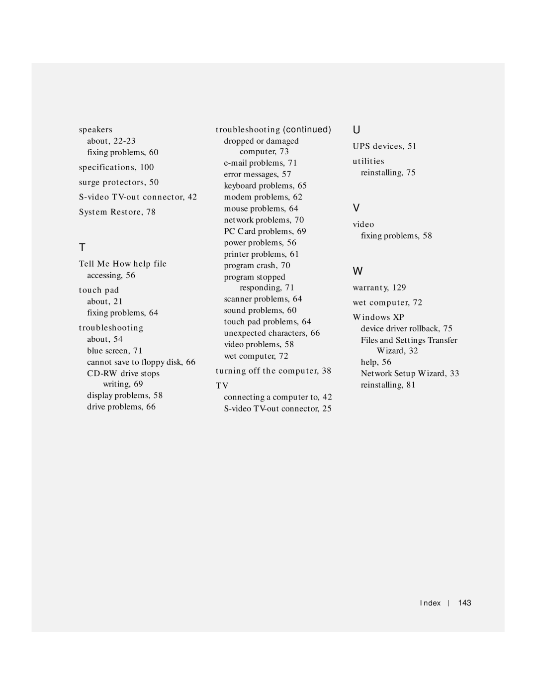 Dell 4150 owner manual 143 