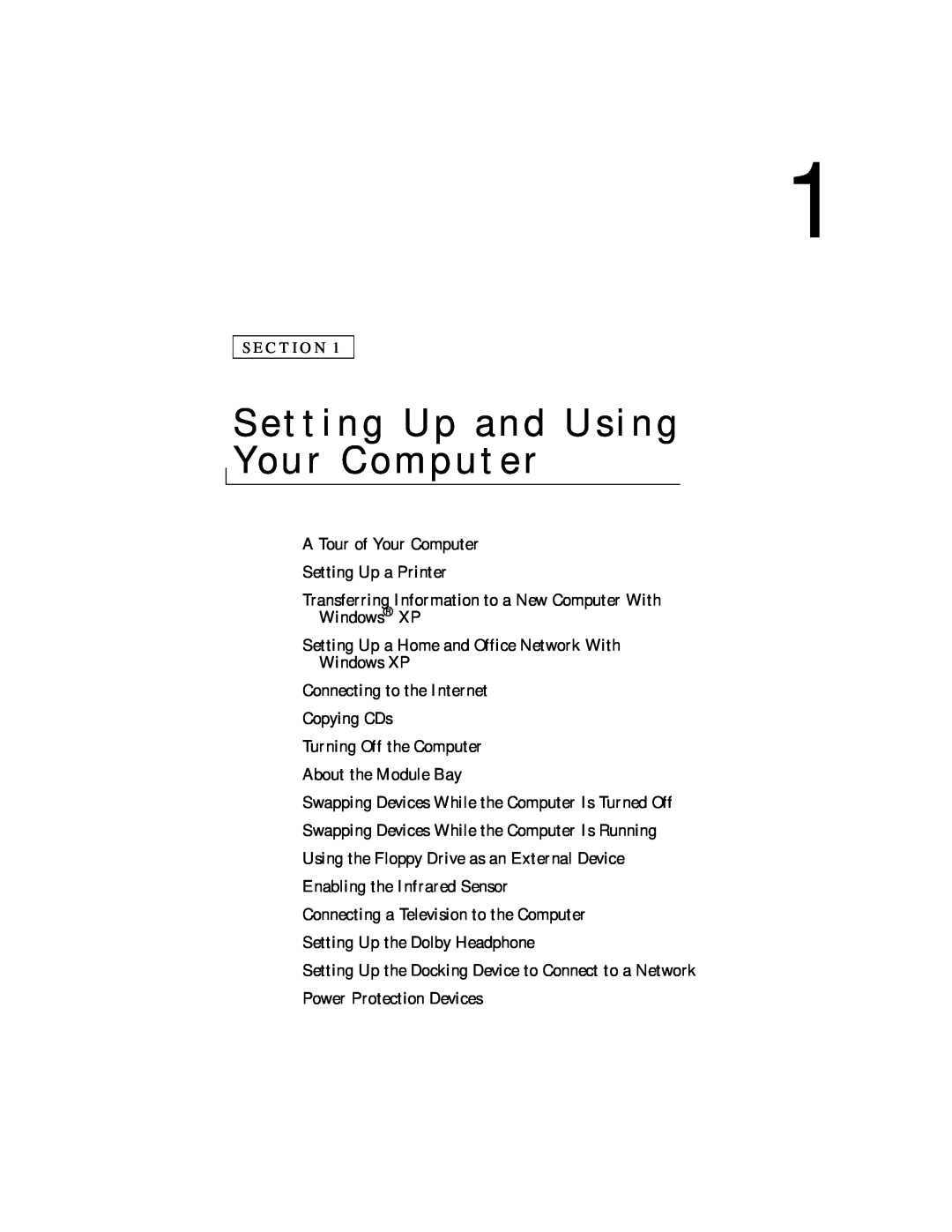 Dell 4150 owner manual Setting Up and Using Your Computer 