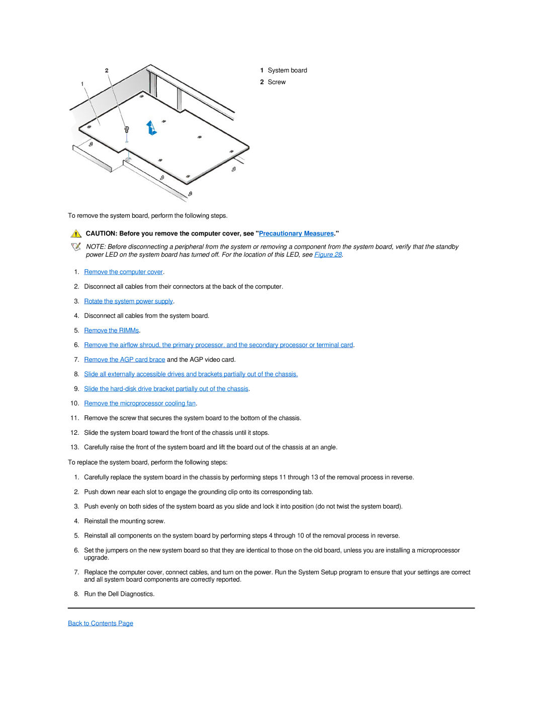 Dell 420 manual Rotate the system power supply 