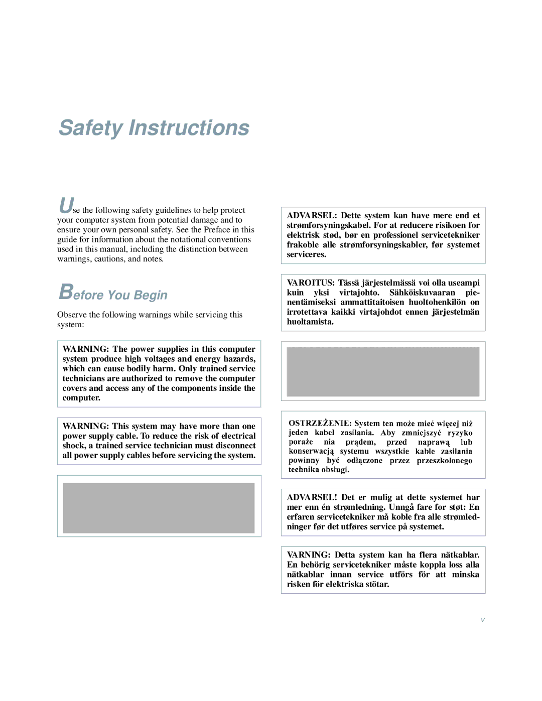 Dell 4200 manual Safety Instructions, Before You Begin 